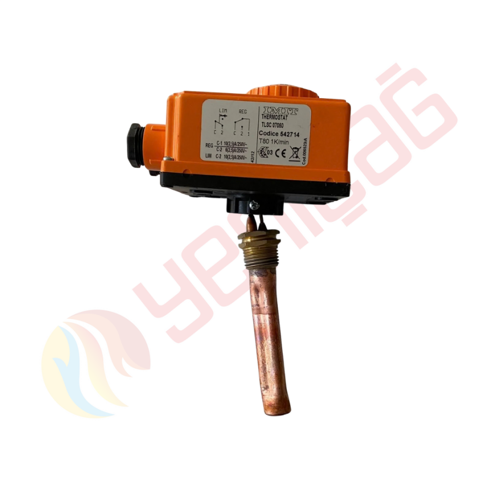 IMIT 542714 TLSC Kazan Termostatları 0-90°C, Çiftli Kazan Termostatı