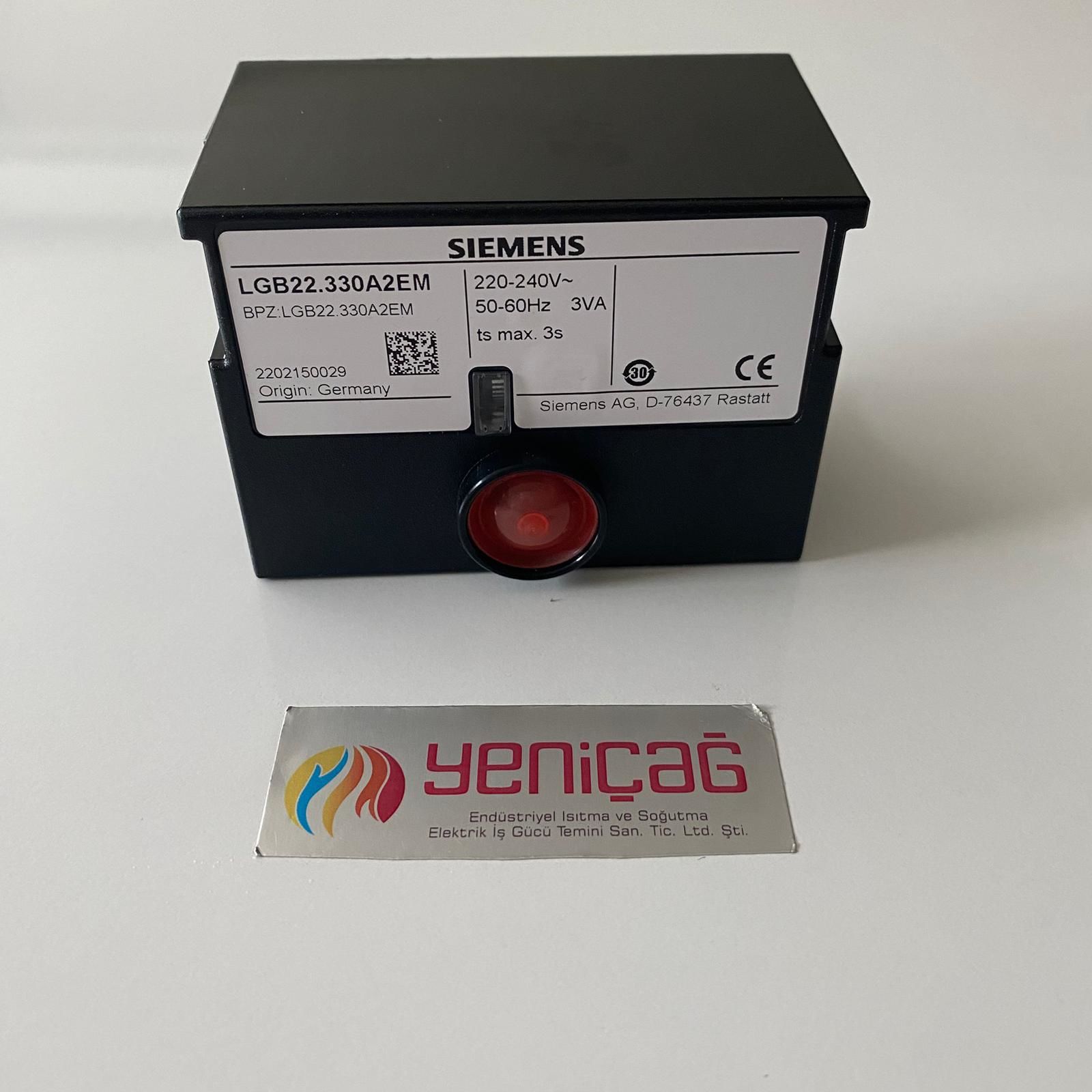 SIEMENS LGB22.330A27 BRÜLÖR ATEŞLEME RÖLESİ