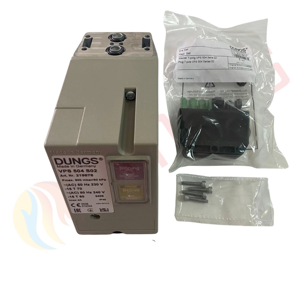Dungs 219878 VPS 504 S02 Soketli Vana Sızdırmazlık Kontrol Cihazı