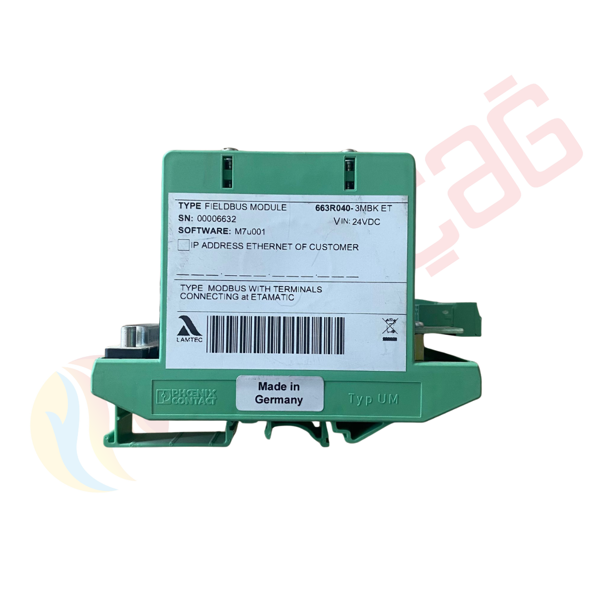 Lamtec 663R040-3MBK ET Modbus Fieldbus Haberleşme Modülü
