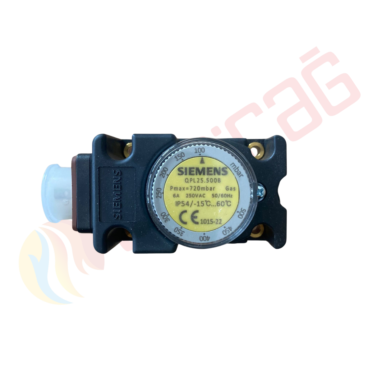 Siemens Presostat QPL25.500B 10-50 kPa Brülör Basınç Şalteri