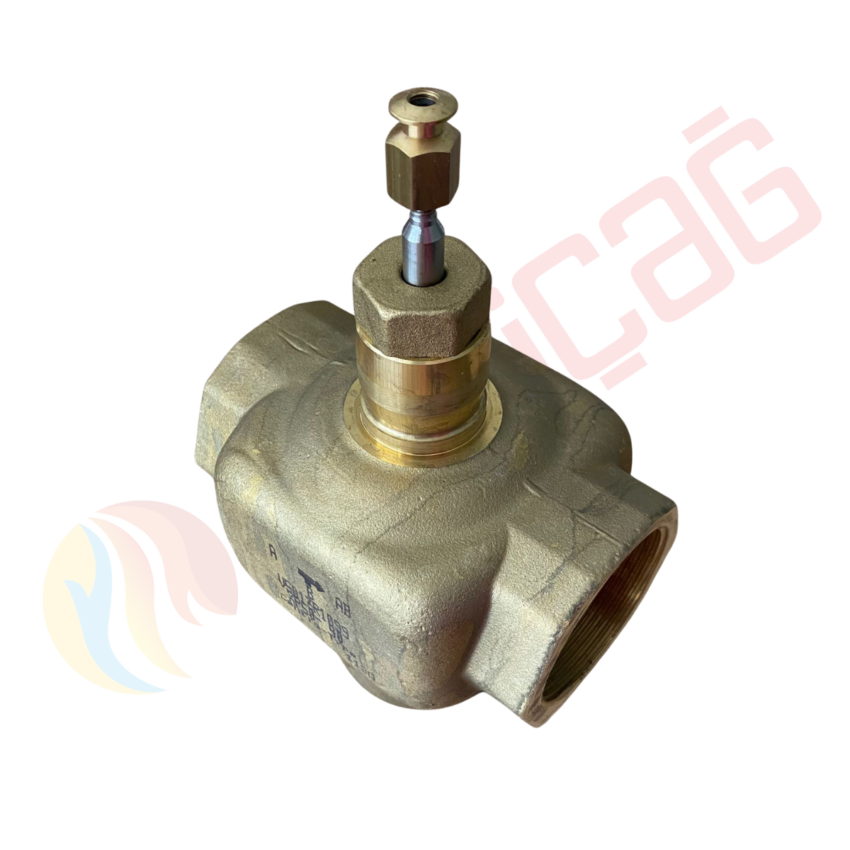 Honeywell V5013R1099 3 Yollu Vana PN16 DN50 Kvs 40 Dişli Kontrol Vanası HVAC