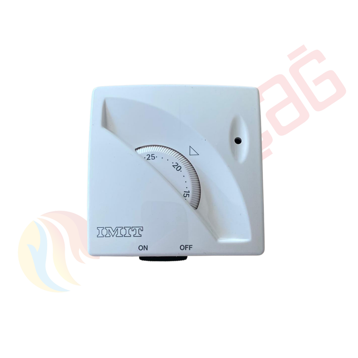 IMIT TA3 Lambalı Oda Termostatı 546030 – Mekanik On/Off Isı Kontrol Cihazı