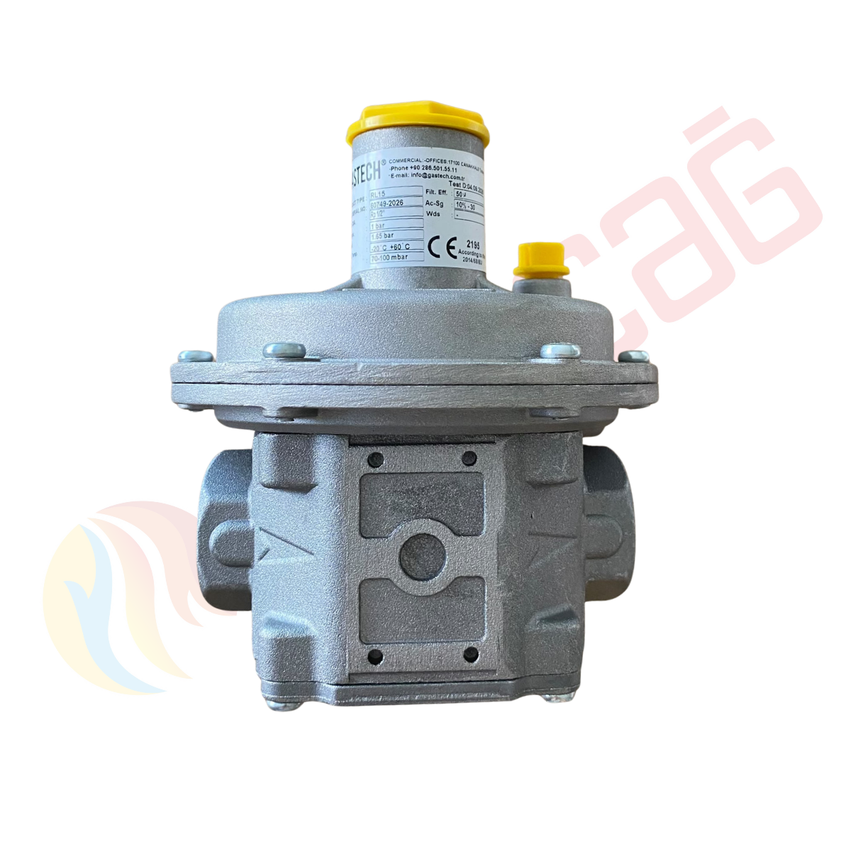 Gastech RL15 Düşük Gaz Basınç Regülatörü