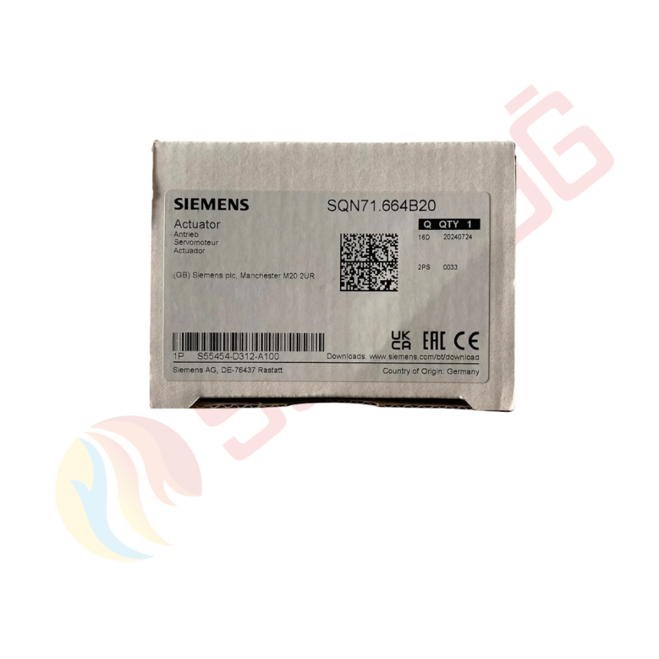 Siemens SQN71.664B20 Brülör Servo Motoru