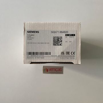 SIEMENS SQN71.664B20 BRÜLÖR SERVOMOTOR