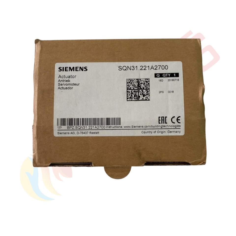 Sıemens SQN31.221A2700 Servomotor