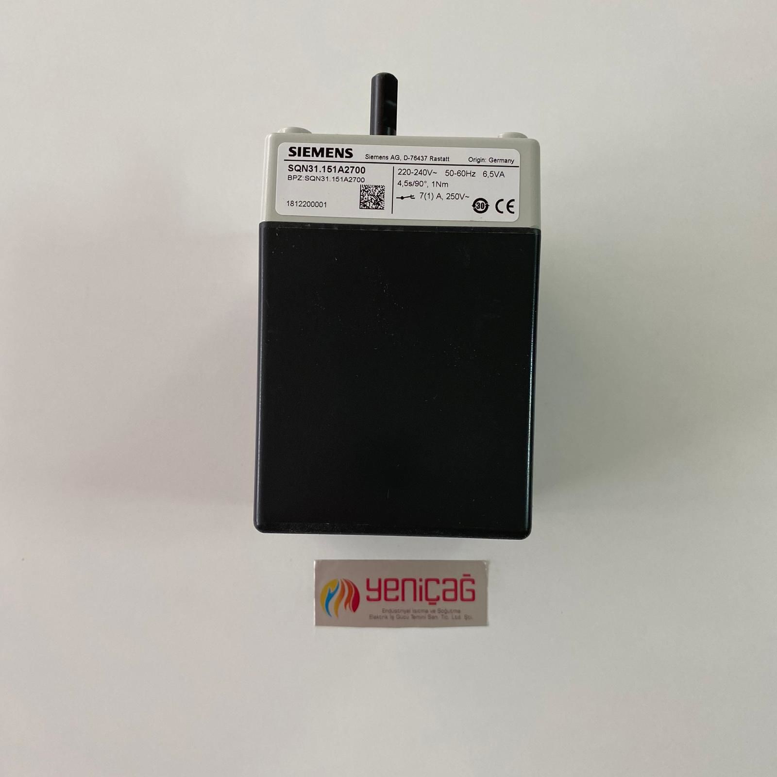 SIEMENS SQN31.151A2700 SERVOMOTOR
