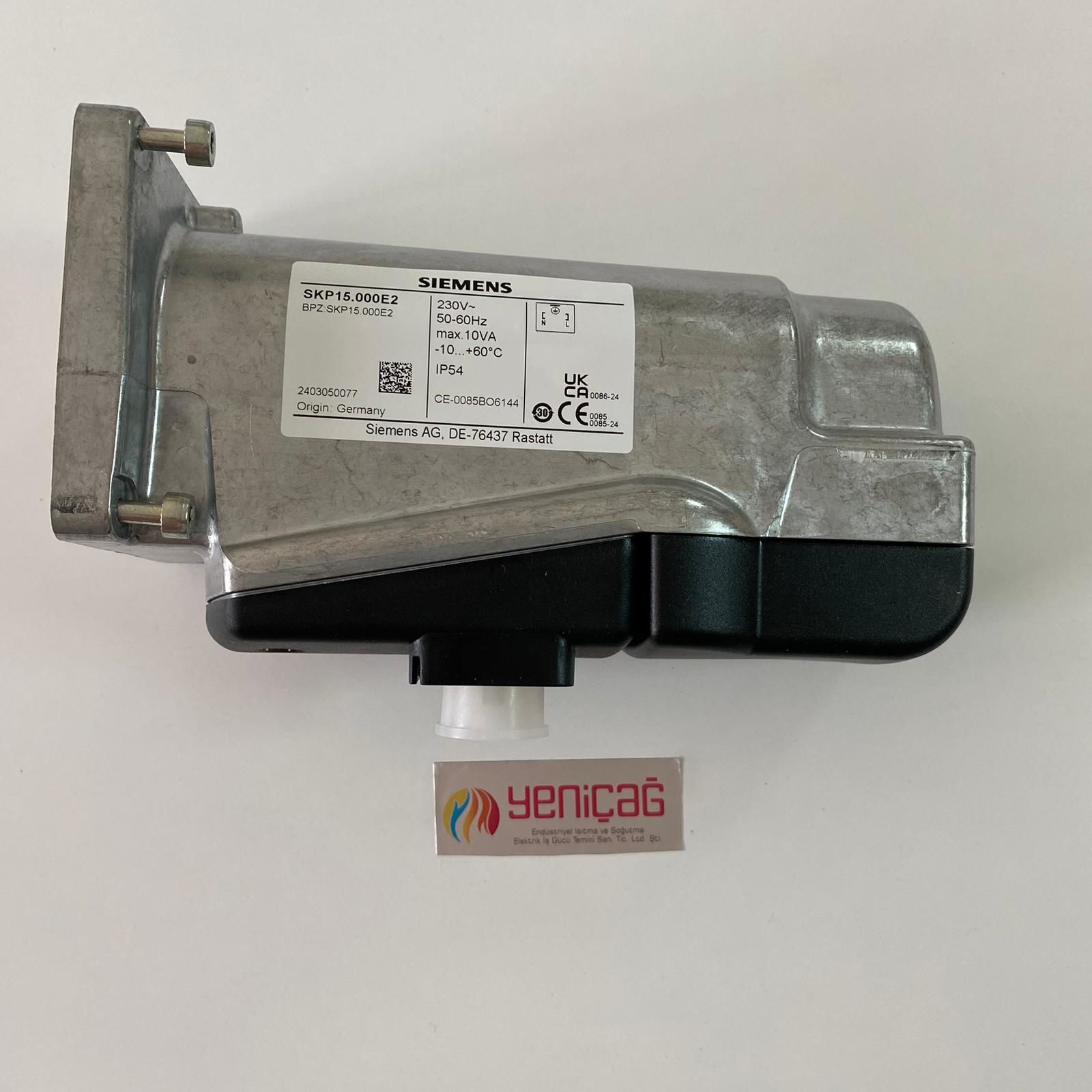 SIEMENS SKP15.000E2 GAZ VANA MOTORU