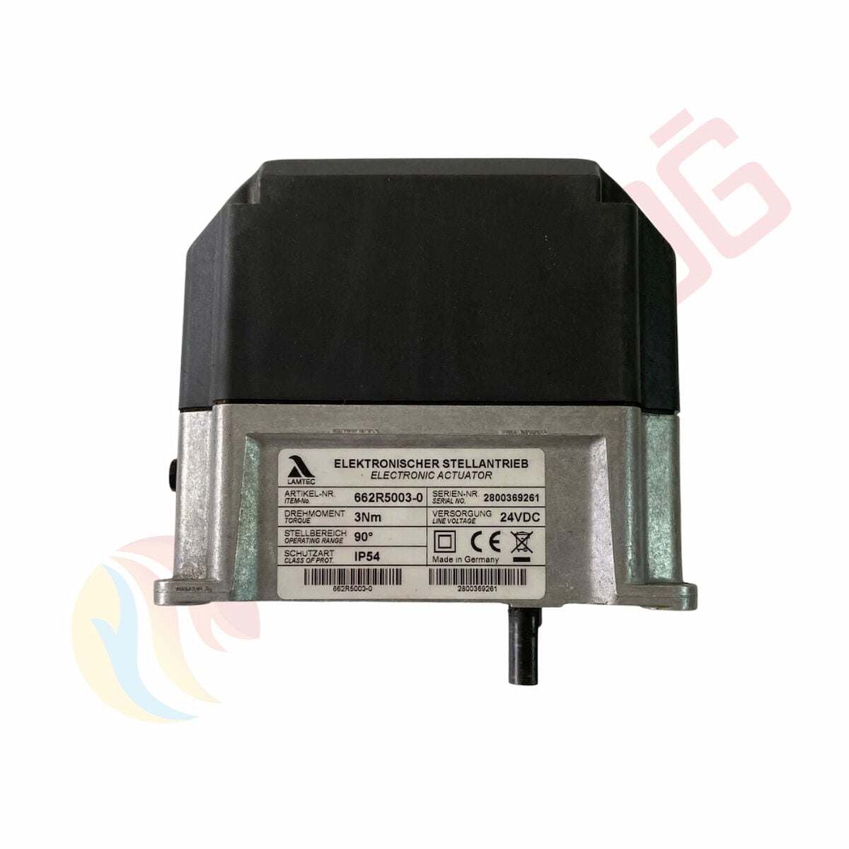 Lamtec 662R5003-0 3 Nm Brülör Servo Motoru