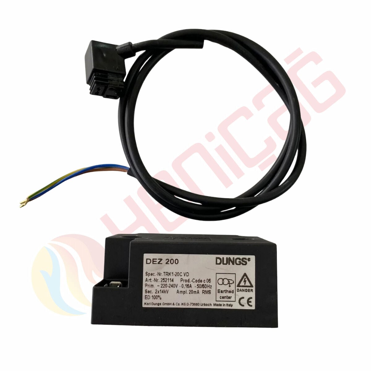 Dungs 252114 DEZ 200 Brülör Ateşleme Trafosu