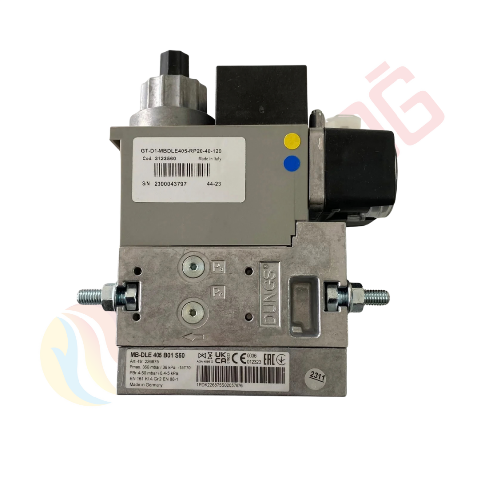 Dungs MBDLE 405 B01 S50 Brülör Gaz Valfi Tek Kademeli Multiblok