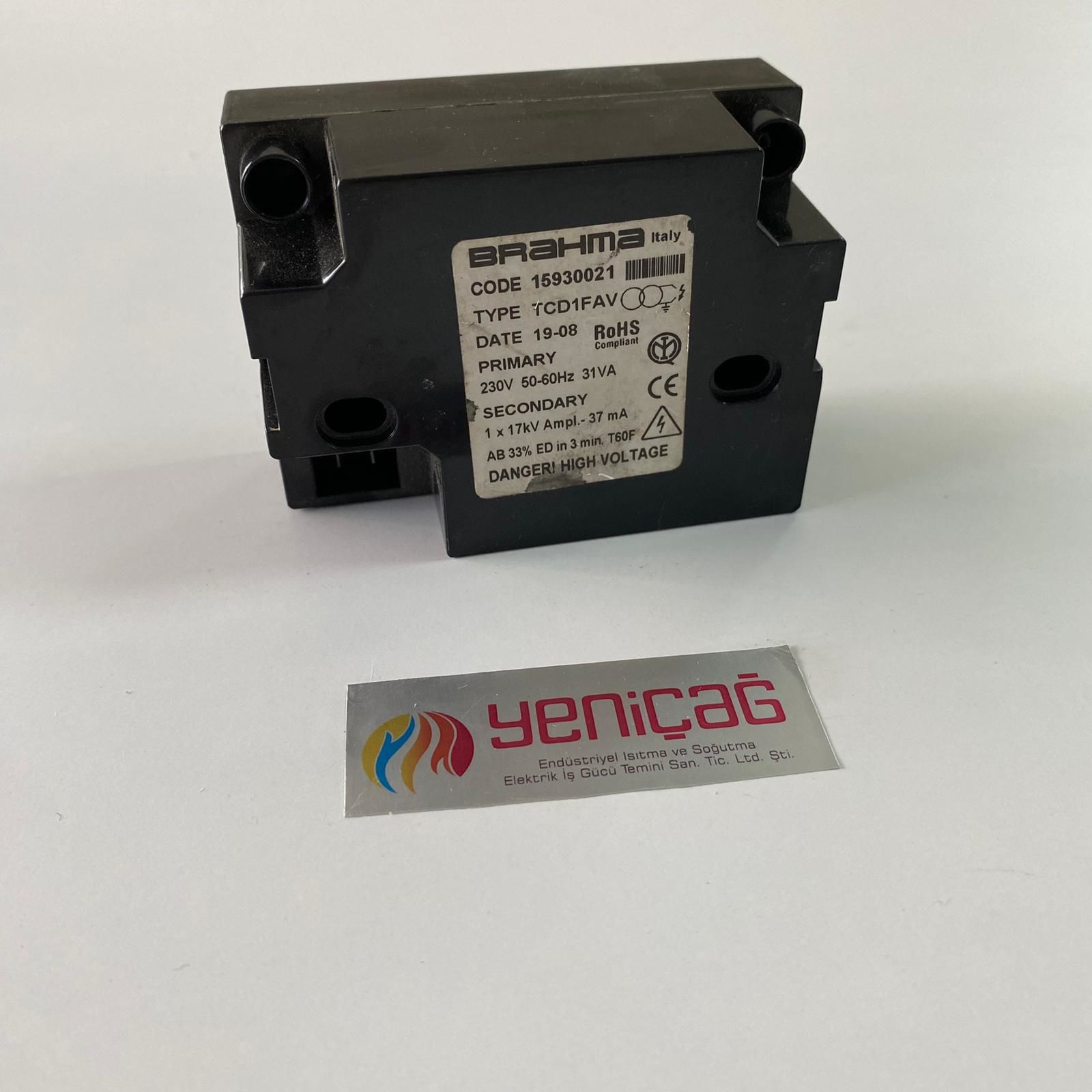 BRAHMA TCD1FAV ELEKTRONİK ATEŞLEME TRANSFORMATÖRÜ
