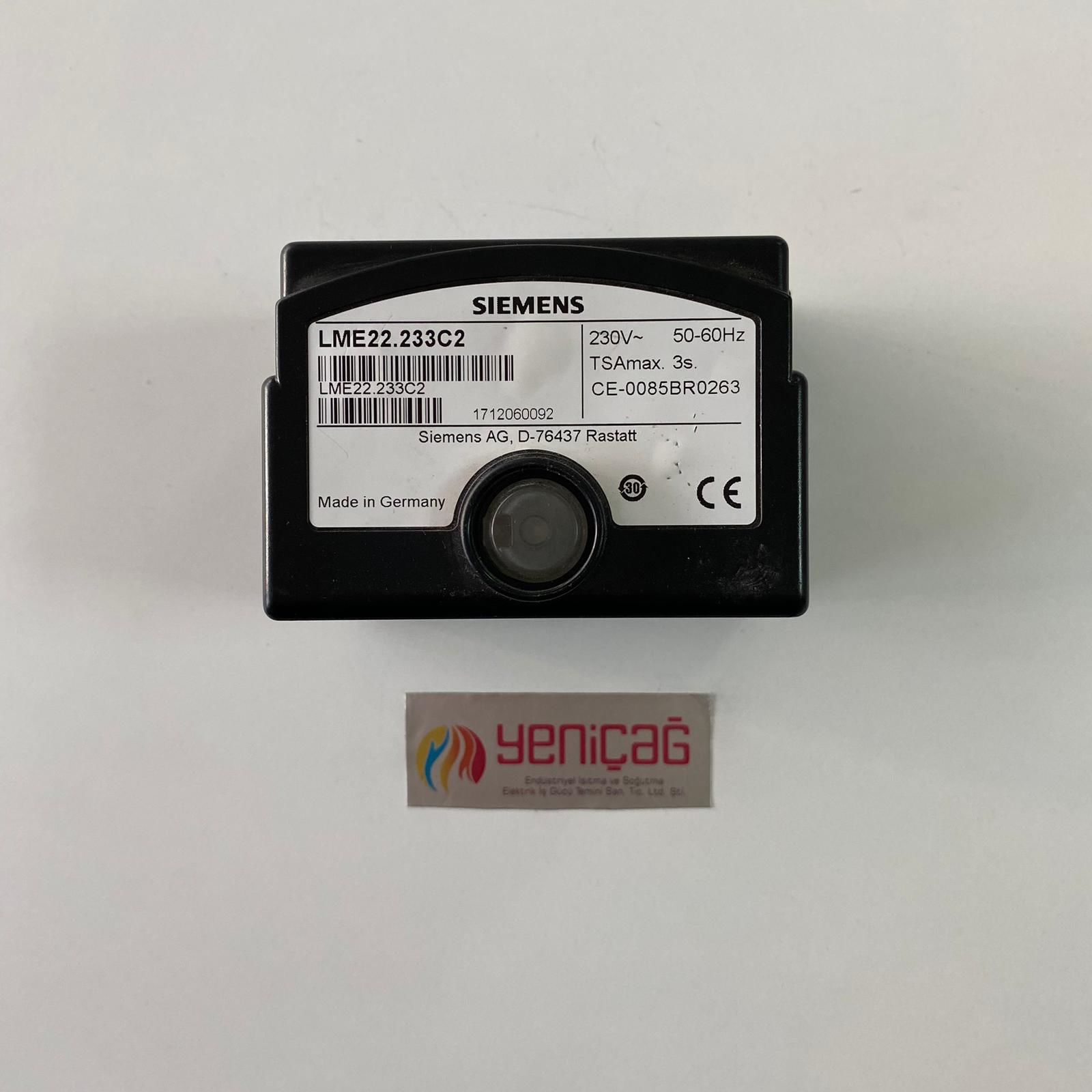 SIEMENS LME22.233C2 BRÜLÖR BEYNİ