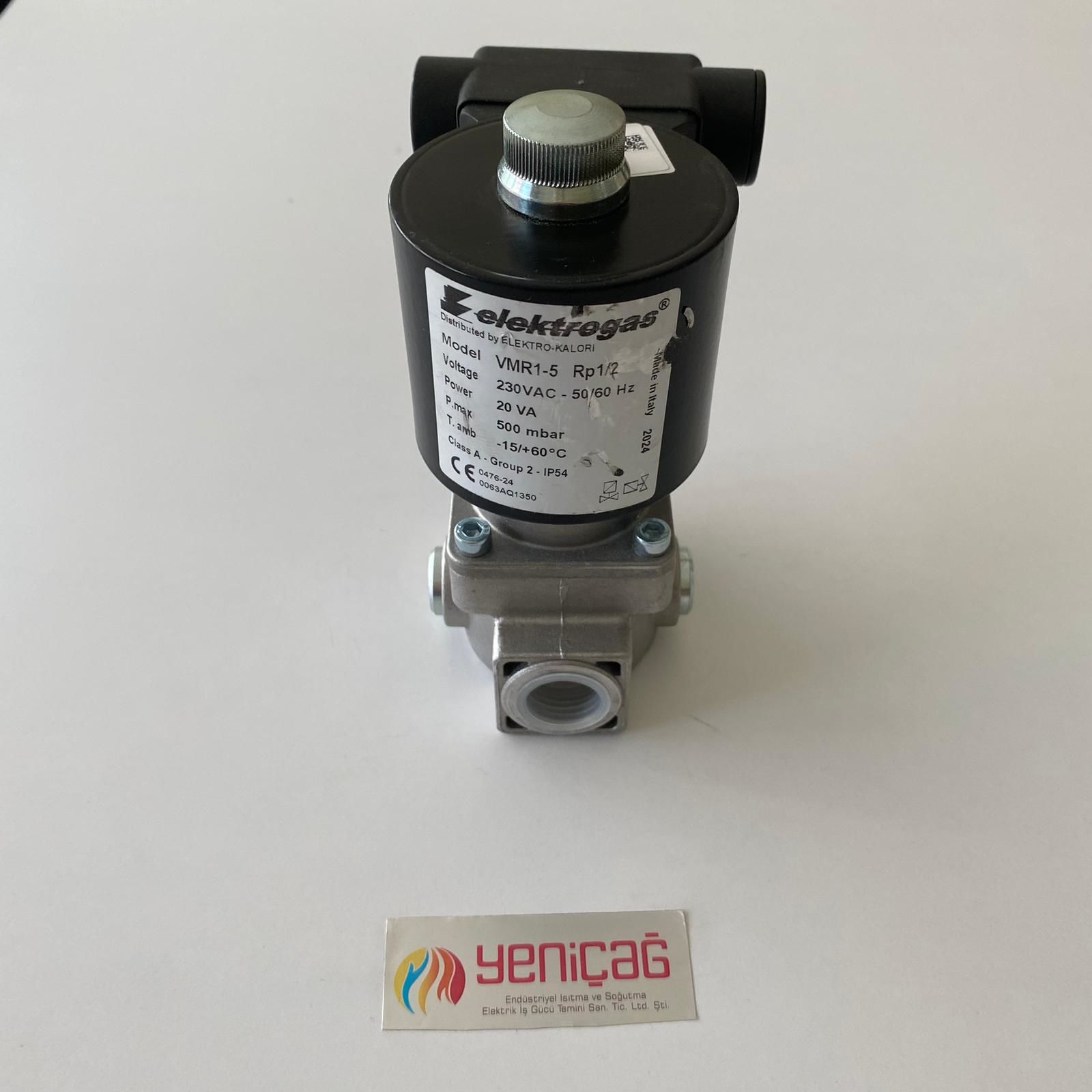 ELEKTROGAS VMR1-5 GAZ SELONOİD VENTİLİ