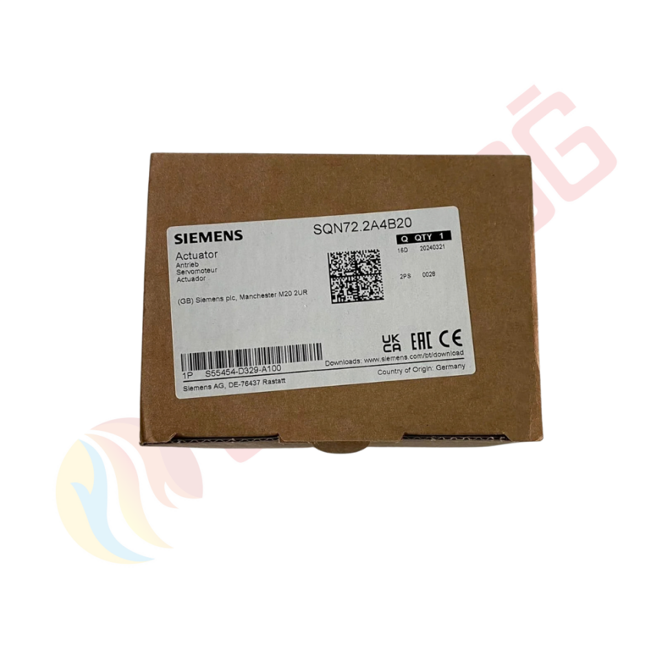 Sıemens SQN72.2A4B20 Servomotor